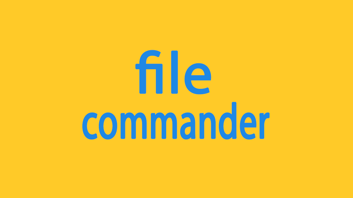 file commander delete account